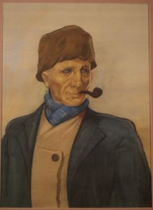 Dutch Volendam fischerman painting by Dutch Willy Sluiter ( 1873-1949), signed and dated