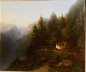 François Roffiaen. Landscape painting.